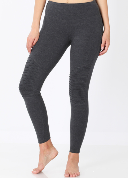 Motto Jeggings in Charcoal